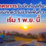 การเปิดประเทศรับนักท่องเที่ยวเข้าไทยแบบไม่กักตัวและไม่จำกัดพื้นที่ที่จะเริ่ม 1 พฤศจิกายนนี้ ซึ่งเน้นเฉพาะผู้ที่เดินทางมาทางอากาศ