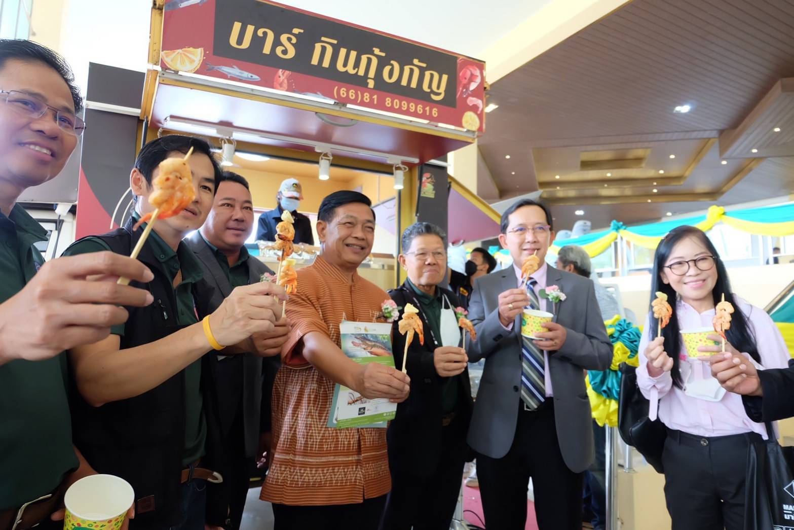 เปิดศักยภาพเพาะเลี้ยงกุ้งกุลาดำ “อลงกรณ์” ตั้งเป้าปีหน้า 4 แสนตัน
