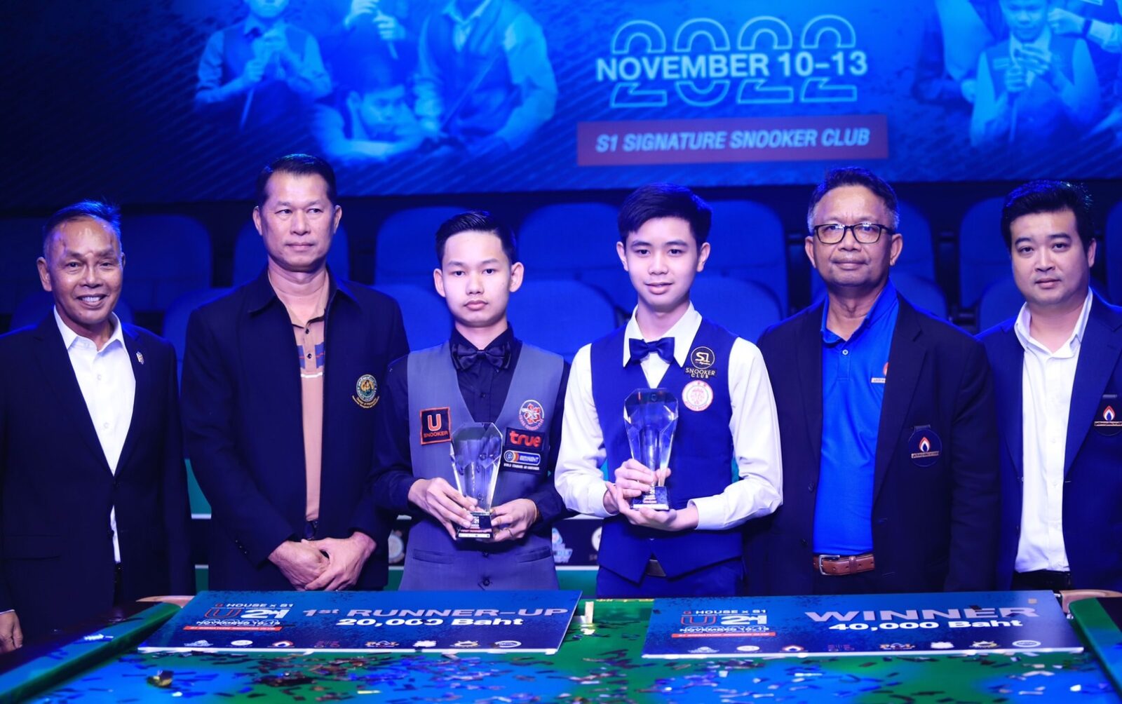 ไบร์ท ศรีราชา คิวคมตบเอาชนะ ฟิว ชบา 4-0 ศึกสนุกเกอร์ “Q HOUSE & S1 SNOOKER CHAMPIONSHIP U21” คว้าตั๋วไปบินลัดฟ้าไปประเทศอังกฤษต่อยอดสู่ระดับอาชีพ