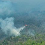 ศูนย์อำนวยการไฟป่าภาค 3 ระดมอากาศยานทุกรูปแบบปฏิบัติภารกิจเข้าควบคุมไฟป่า