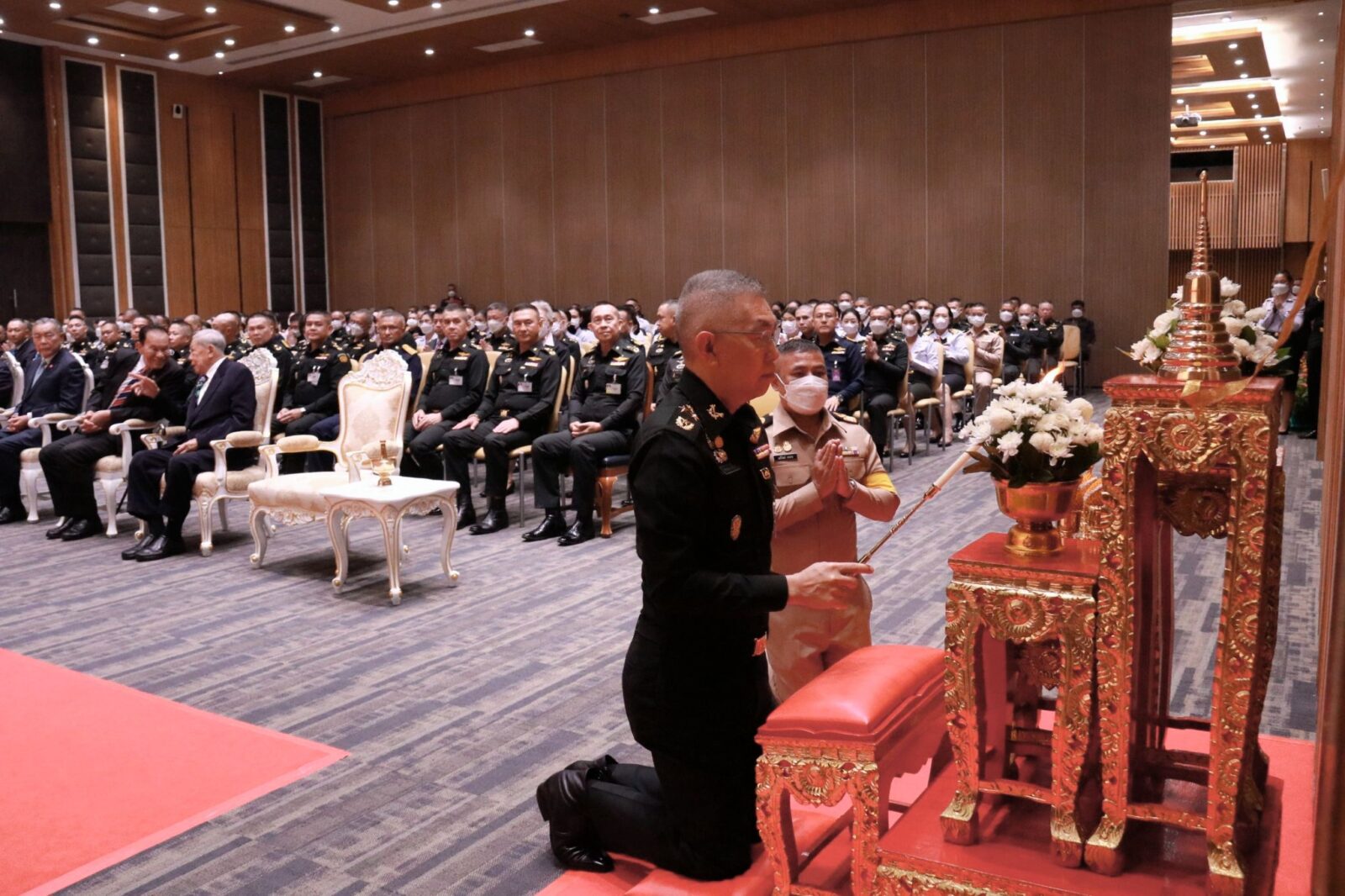 ประธาน​มูลนิธิ​คลังสมอง​ วปอ.เพื่อสังคม ร่วมพิธีครบรอบ 33 ปี สปท.