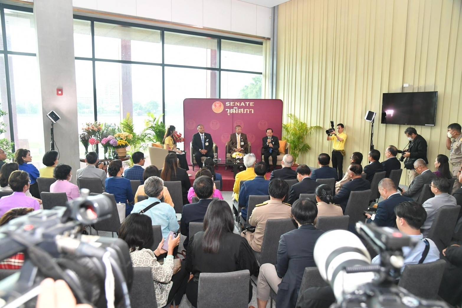 สนง.วุฒิสภา จัดกิจกรรม “วุฒิสภาพบสื่อมวลชน (Meet the Press)” เสริมสร้างความสัมพันธ์ระหว่างสมาชิกวุฒิสภาและสื่อมวลชน