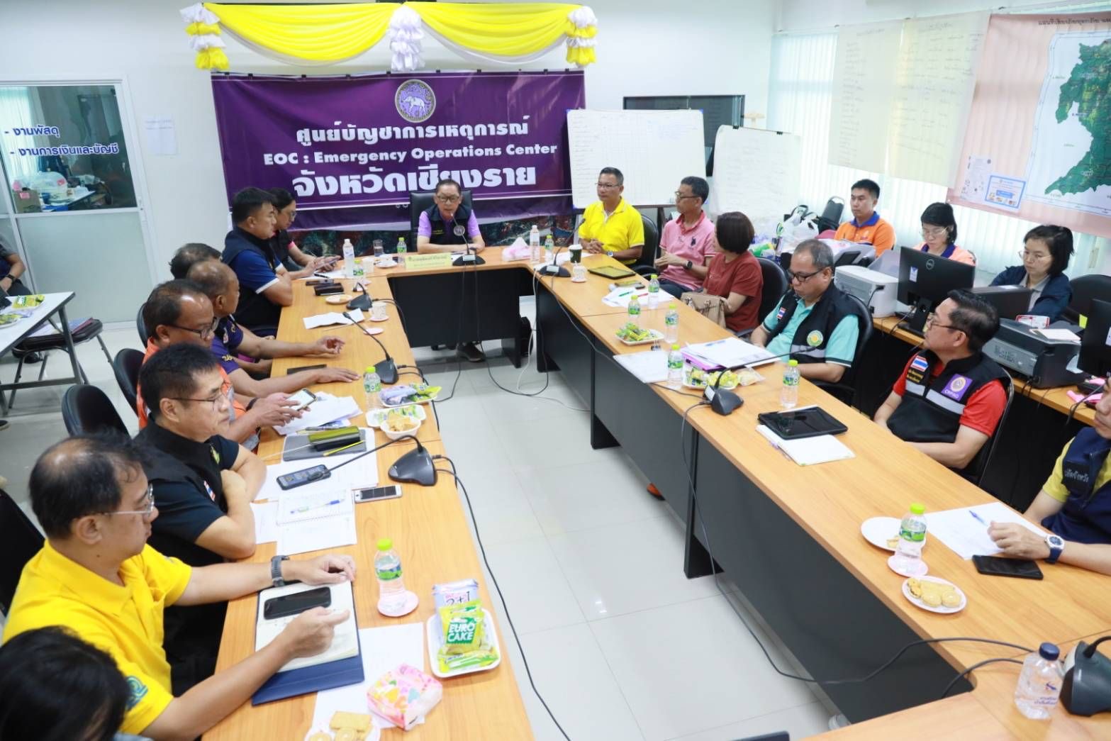 ผู้ว่าฯ เชียงราย ระดมทุกภาคส่วน เร่งทำความสะอาด Big Cleaning ทั่วทั้งเมือง ย้ำ ต้องจบภารกิจฟื้นฟูตัวเมืองเชียงราย ภายใน 29 ก.ย. นี้ ก่อนยกสรรพกำลังทั้งหมดไปฟื้นฟู อ.แม่สาย ให้เสร็จสิ้นโดยเร็ว