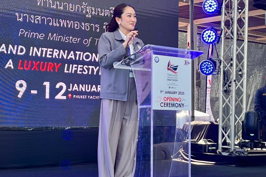นายกฯ เปิดงานแสดงเรือนานาชาติแห่งประเทศไทย และลักซ์ชูรี่ไลฟ์สไตล์ ระบุ เคยทำงานเอกชนเข้าใจนักธุรกิจ พร้อมช่วยเคลียร์ความยุ่งยาก หนุนธุรกิจทางน้ำ - ท่องเที่ยวภูเก็ต นายกฯ เปิดงานแสดงเรือนานาชาติแห่งประเทศไทย และลักซ์ชูรี่ไลฟ์สไตล์ ระบุ เคยทำงานเอกชนเข้าใจนักธุรกิจ พร้อมช่วยเคลียร์ความยุ่งยาก หนุนธุรกิจทางน้ำ - ท่องเที่ยวภูเก็ต