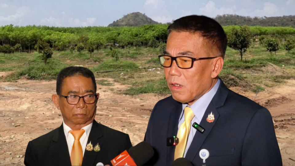 กมธ.สิ่งแวดล้อมวุฒิสภา เร่งขยายผลจีนเทารุกป่าฉะเชิงเทรา ทำทุเรียน 600 ไร่