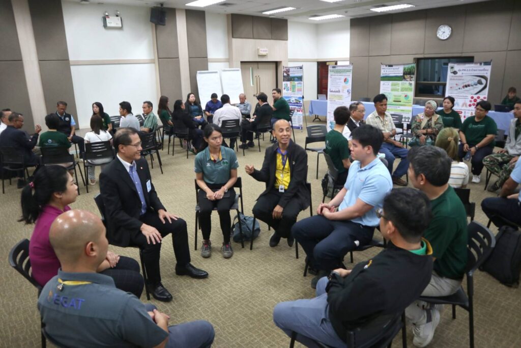 สภาลมหายใจกรุงเทพฯเชื่อมสภาลมหายใจกาญจนบุรีถ่ายทอดประสบการณ์ขับเคลื่อน สภาลมหายใจกรุงเทพฯเชื่อมสภาลมหายใจกาญจนบุรีถ่ายทอดประสบการณ์ขับเคลื่อน