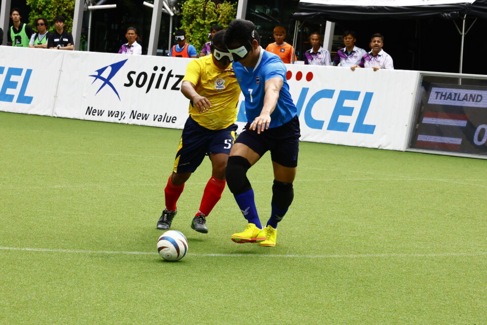 ทัพลูกหนังตาบอดไทย พ่ายโคลอมเบีย น่าเสียดาย 0-1