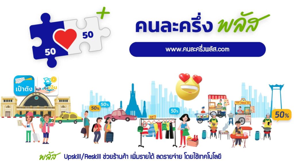 วันแรกร้านค้าลงทะเบียน "คนละครึ่งพลัสผู้ประกอบการร้านค้าที่สนใจเข้าร่วมโครงการคนละครึ่งพลัส เริ่มลงทะเบียนได้แล้ววันนี้ - 19 ธ.ค.68 วันแรกร้านค้าลงทะเบียน "คนละครึ่งพลัสผู้ประกอบการร้านค้าที่สนใจเข้าร่วมโครงการคนละครึ่งพลัส เริ่มลงทะเบียนได้แล้ววันนี้ - 19 ธ.ค.68