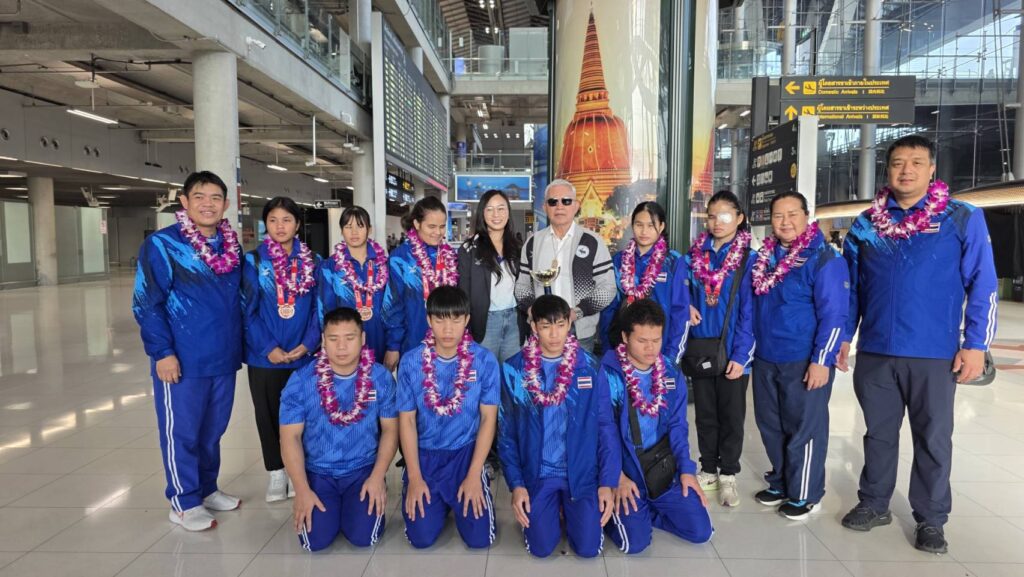 นายกอำนวย ร่วมยินดี “ทัพยูโดคนตาบอดไทย คว้า 3 เหรียญ ที่ 3 เอเชีย” นายกอำนวย ร่วมยินดี “ทัพยูโดคนตาบอดไทย คว้า 3 เหรียญ ที่ 3 เอเชีย”