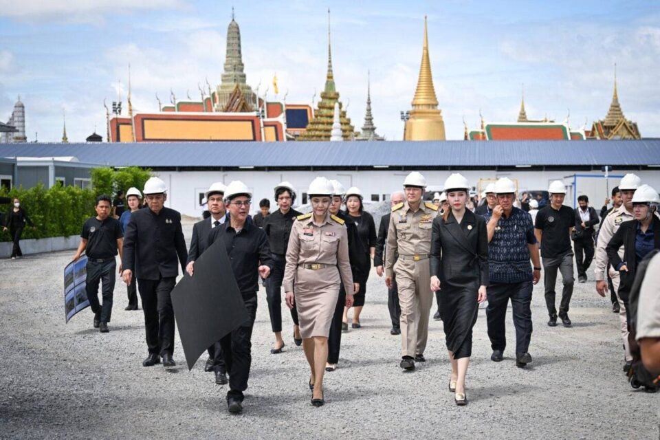 รองนายกฯศุภจี ตรวจความคืบหน้า พระเมรุมาศ พระราชพิธีถวายพระเพลิงพระบรมศพ พระพันปีหลวง โครงสร้างคืบ 50% รองนายกฯศุภจี ตรวจความคืบหน้า พระเมรุมาศ พระราชพิธีถวายพระเพลิงพระบรมศพ พระพันปีหลวง โครงสร้างคืบ 50%