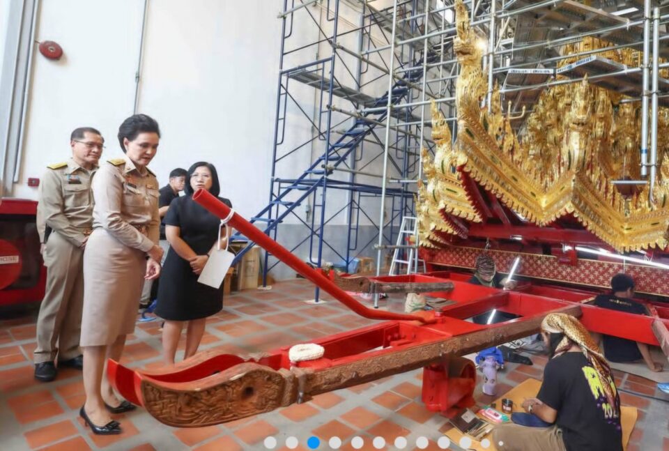 รองนายกฯศุภจี ตรวจความคืบหน้า พระเมรุมาศ พระราชพิธีถวายพระเพลิงพระบรมศพ พระพันปีหลวง โครงสร้างคืบ 50% รองนายกฯศุภจี ตรวจความคืบหน้า พระเมรุมาศ พระราชพิธีถวายพระเพลิงพระบรมศพ พระพันปีหลวง โครงสร้างคืบ 50%