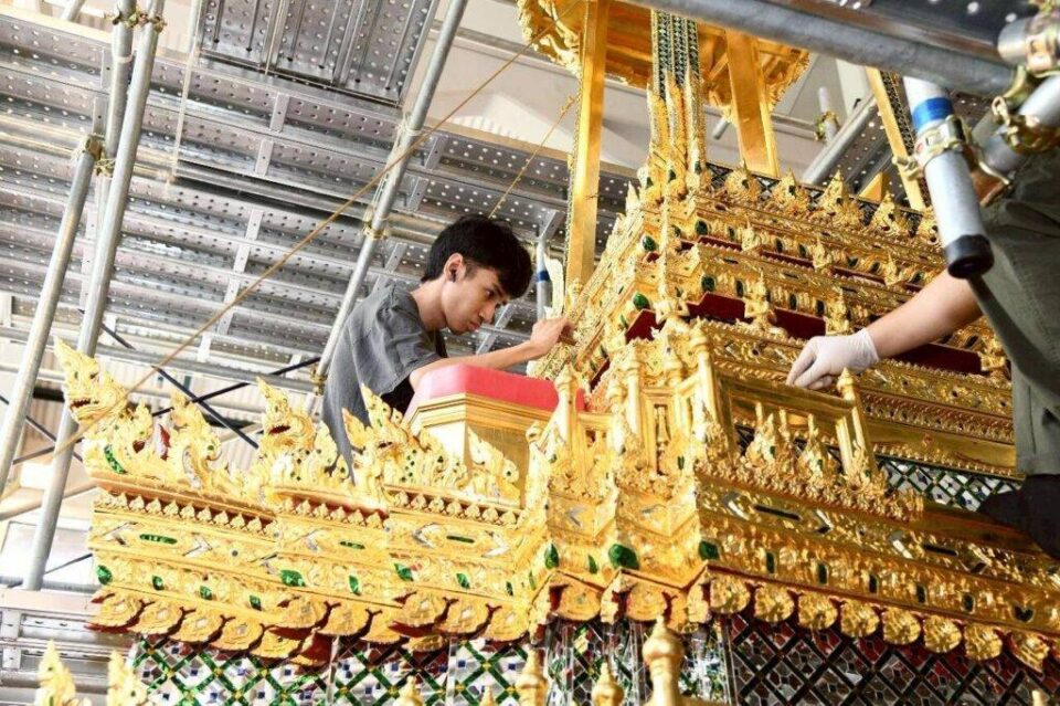 รองนายกฯศุภจี ตรวจความคืบหน้า พระเมรุมาศ พระราชพิธีถวายพระเพลิงพระบรมศพ พระพันปีหลวง โครงสร้างคืบ 50% รองนายกฯศุภจี ตรวจความคืบหน้า พระเมรุมาศ พระราชพิธีถวายพระเพลิงพระบรมศพ พระพันปีหลวง โครงสร้างคืบ 50%