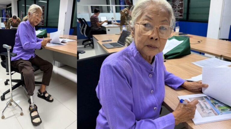 ป้าสนอง หญิงพิการ ชาวระยอง เดินหน้ากล่าวโทษคดีวินัยร้ายแรง เจ้าน้าที่รัฐ ต่อ ปปป. 3 คดีรวด