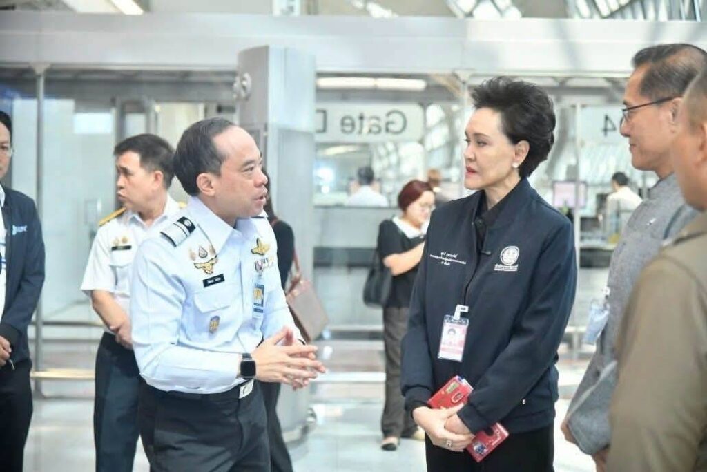 “รองนายกฯ ศุภจี” ลุยสุวรรณภูมิ เร่งปลดล็อกอุปสรรค ยกระดับประสบการณ์ผู้มาเยือน ขับเคลื่อน Visitor Economy “รองนายกฯ ศุภจี” ลุยสุวรรณภูมิ เร่งปลดล็อกอุปสรรค ยกระดับประสบการณ์ผู้มาเยือน ขับเคลื่อน Visitor Economy